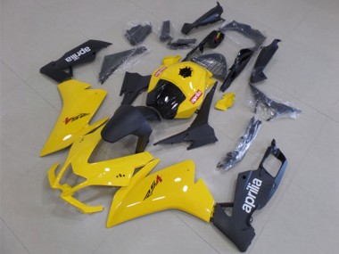 Online 2012-2018 Aprilia RS4 50 125 Motorcycle Fairing - Yellow Matte Black Canada
