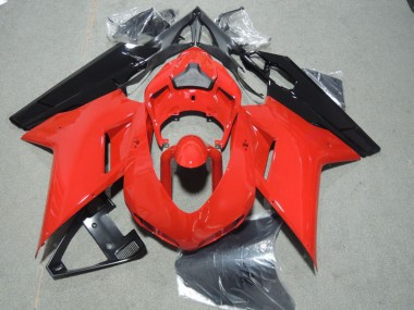Online 2007-2014 Ducati 1098 Motorcycle Fairings - Red Black Canada