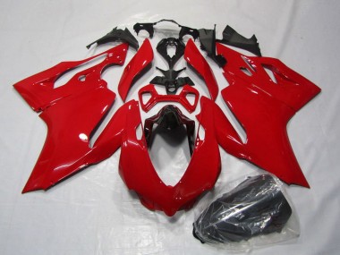 Online 2011-2014 Ducati 1199 Motorcycle Fairings Kits - Red Canada