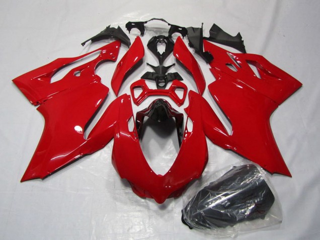 2011-2014 Ducati 1199 Motorcycle Fairings Kits - Red Canada
