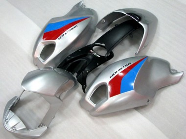 Online 2008-2012 Ducati Monster 696 Motorcycle Fairings - Silver Blue Red Canada