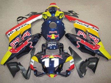 Online 2004-2005 Honda CBR1000RR Motorcycle Fairings - Yellow Blue White Red Bull Repsol 11 Canada