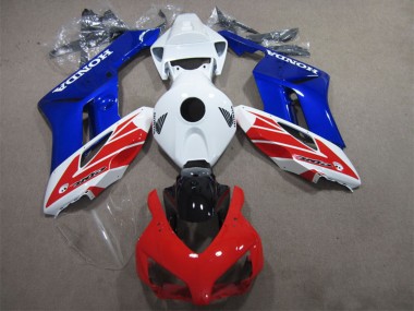 Online 2004-2005 Honda CBR1000RR Bike Fairings - White Red Blue Canada