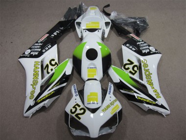 Online 2004-2005 Honda CBR1000RR Motorcycle Fairings - White Yellow Green Glossy Black Hannspree 52 Canada