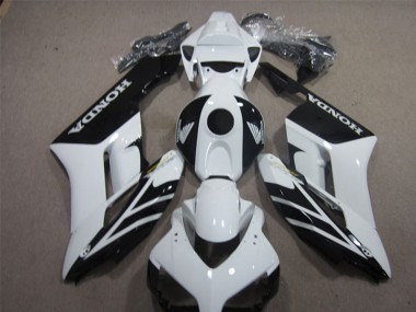 Online 2004-2005 Honda CBR1000RR Motorcycle Fairings - White Glossy Black Stripe Canada