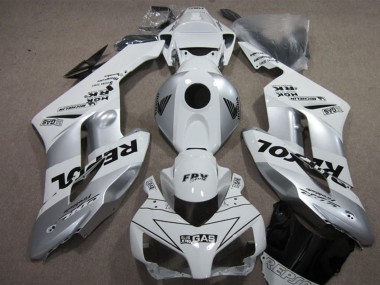 Online 2004-2005 Honda CBR1000RR Motorcycle Fairing Kits - White Silver Black Repsol Canada
