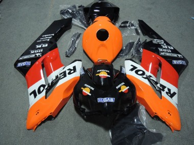 Online 2004-2005 Honda CBR1000RR Abs Fairing Kits - Orange White Red Glossy Black Repsol Canada