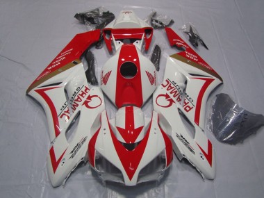 Online 2004-2005 Honda CBR1000RR Motorcycle Fairings - White Red Pramac Canada