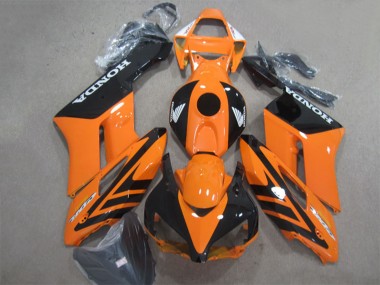 Online 2004-2005 Honda CBR1000RR Motorcycle Fairing - Orange Glossy Black Canada