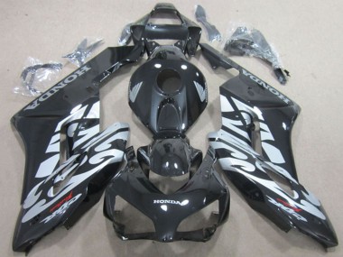Online 2004-2005 Honda CBR1000RR Motorcycle Fairings - Glossy Black Silver Canada