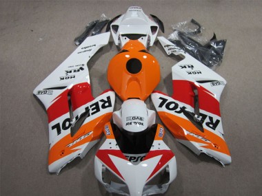 Online 2004-2005 Honda CBR1000RR Motorcycle Fairings - White Orange Red Black Repsol Canada