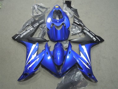 Online 2004-2005 Honda CBR1000RR Motorcycle Fairings - Blue White Matte Black Canada