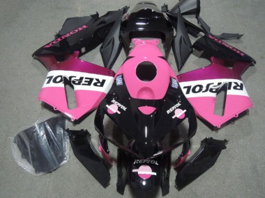 Online 2004-2005 Honda CBR1000RR Motorcycle Fairings - Pink White Glossy Black Repsol Canada
