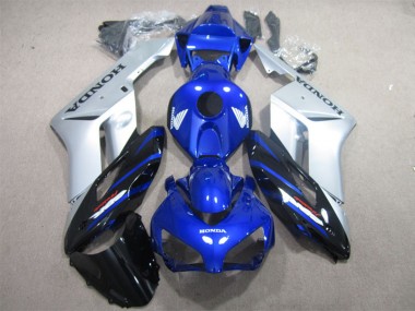 Online 2004-2005 Honda CBR1000RR Motorcycle Fairing - Silver Blue Glossy Black Canada