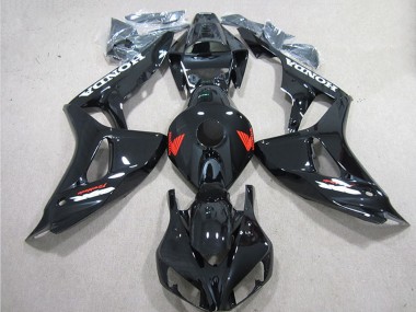 Online 2006-2007 Honda CBR1000RR Motorcycle Fairings - Glossy Black Red Canada