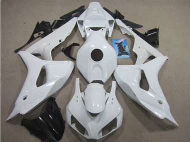 Online 2006-2007 Honda CBR1000RR Motorcycle Fairings - White Canada