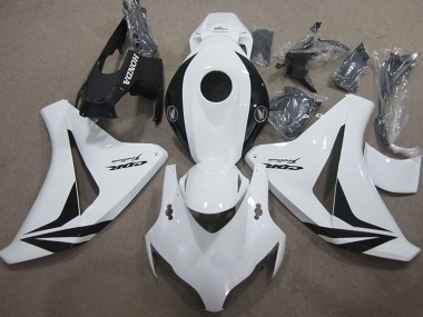 Online 2008-2011 Honda CBR1000RR Motorcycle Fairings - White Glossy Black Fireblade Canada