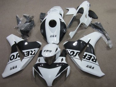 Online 2008-2011 Honda CBR1000RR Motorcycle Fairing Kits - White Glossy Black Repsol Canada