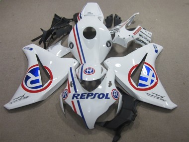 Online 2008-2011 Honda CBR1000RR Motorcycle Fairings - White Red Blue Repsol Canada