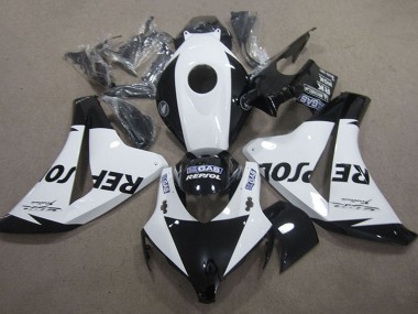 Online 2008-2011 Honda CBR1000RR Motorcycle Fairing - White Glossy Black Repsol Canada