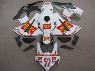 Online 2008-2011 Honda CBR1000RR Motorcycle Fairings - White Red Yellow San Carlo 52 Canada