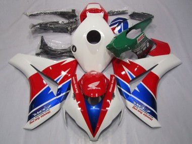 Online 2008-2011 Honda CBR1000RR Motorcycle Fairings - White Red Blue Racing Canada
