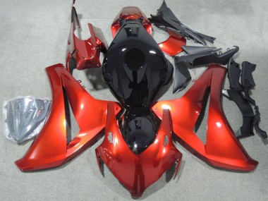 Online 2008-2011 Honda CBR1000RR Motorcycle Fairings Kits - Red Glossy Black Canada