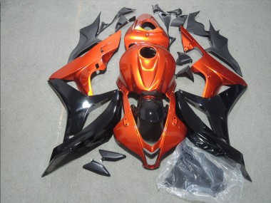 Online 2008-2011 Honda CBR1000RR Motorcycle Fairing - Orange Glossy Black Canada