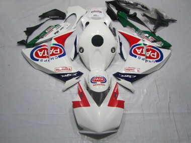 Online 2012-2016 Honda CBR1000RR Motorcycle Fairings - White Red Blue Green PATA Canada