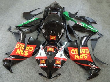 Online 2012-2016 Honda CBR1000RR Motorcycle Fairings - Red Green Yellow Glossy Black San Carlo Canada