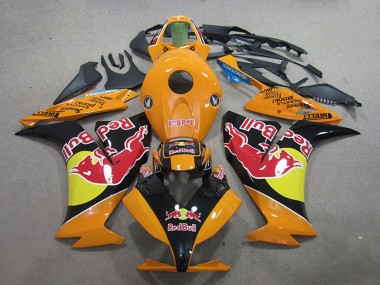 Online 2012-2016 Honda CBR1000RR Motorcycle Fairings - Orange Yellow Glossy Black Red Bull Canada