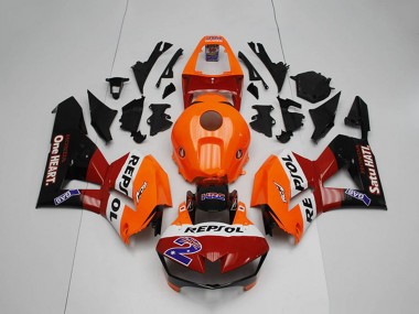 Online 2012-2016 Honda CBR1000RR Motorcycle Fairings - Orange White Red Glossy Black Repsol 2 Canada
