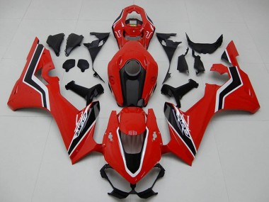 Online 2017-2023 Honda CBR1000RR Motorcycle Fairing - Red Black White Canada