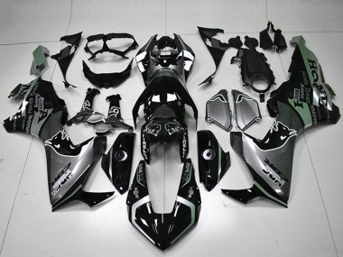 Online 2017-2023 Honda CBR1000RR Motorcycle Fairings - Silver Glossy Black HRC Canada