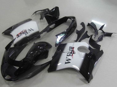 Online 1996-2007 Honda CBR1100XX Blackbird Abs Motorcycle Fairings - Glossy Black White West Canada