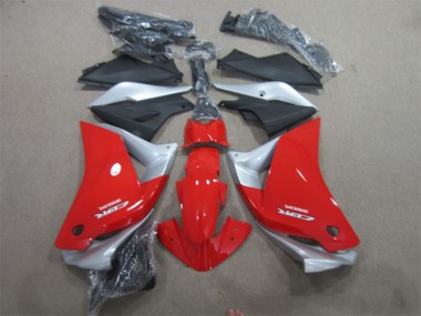 Online 2011-2016 Honda CBR125R Motorcycle Fairings - Silver Red Matte Black Canada