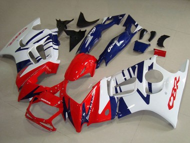 Online 1995-1996 Honda CBR600 F3 Motorcycle Fairings - White Red Blue Canada