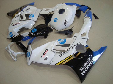Online 1995-1996 Honda CBR600 F3 Motorcycle Fairings - White Blue Glossy Black Konica Minolta Canada