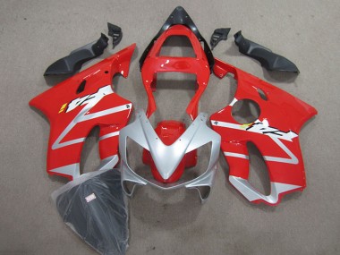 Online 2001-2003 Honda CBR600 F4i Bike Fairings - Silver Red Canada
