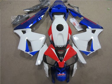 Online 2005-2006 Honda CBR600RR Bike Fairings - White Red Blue HRC Canada