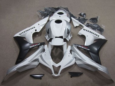 Online 2007-2008 Honda CBR600RR Bike Fairings - White Matte Black Canada