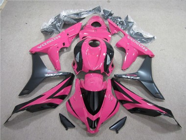 Online 2007-2008 Honda CBR600RR Motorcycle Fairing Kits - Pink Matte Black Canada