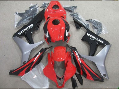 Online 2007-2008 Honda CBR600RR Motorcycle Fairing - Silver Red Glossy Black Canada
