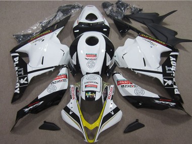 Online 2009-2012 Honda CBR600RR Motorcycle Fairings - White Yellow Glossy Black Rizoma Playboy Canada