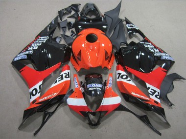 Online 2009-2012 Honda CBR600RR Full Motorcycle Fairings - Orange White Red Glossy Black Repsol Canada