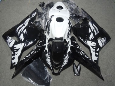 Online 2009-2012 Honda CBR600RR Bike Fairings - White Glossy Black Canada