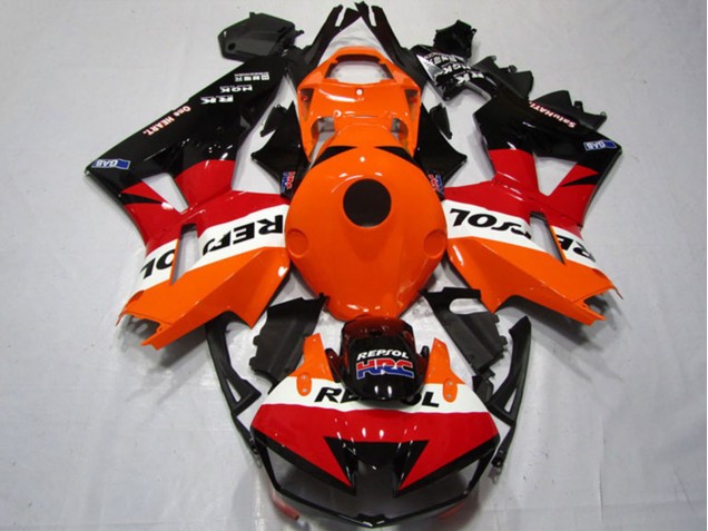 2013-2023 Honda CBR600RR Motorcycle Fairings Kits - Orange White Red Glossy Black Repsol Canada