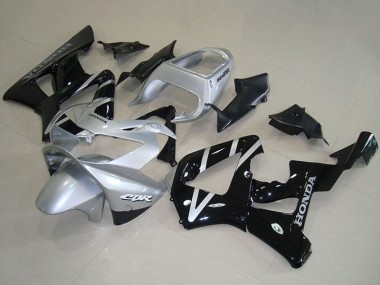 Online 2000-2001 Honda CBR900RR 929 Motorcycle Fairings - Silver Glossy Black Canada