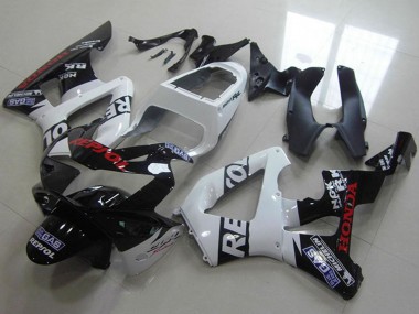 Online 2000-2001 Honda CBR900RR 929 Motorcycle Fairings - White Glossy Black Red Repsol Canada