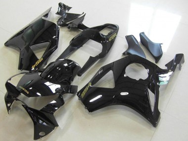 Online 2002-2003 Honda CBR900RR 954 Motorcycle Fairings - Glossy Black Gold Decal Canada